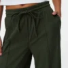 Pantaloni in velluto a vita alta Vmvilja