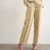 Pantaloni sartoriali a vita alta Tswera