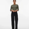 Pantaloni sartoriali a vita alta Vmmille