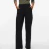 Pantaloni sartoriali a vita alta Vmmille