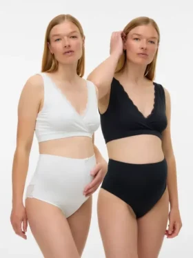 Reggiseno allattamento Mlhelena, confezione da 2