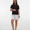 Shorts a 5 tasche dalla vestibilità regolare