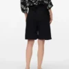Shorts a vita alta e vestibilità regolare