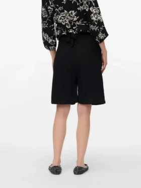 Shorts a vita alta e vestibilità regolare