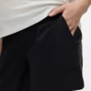Shorts a vita bassa e vestibilità ampia