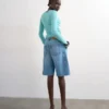 Shorts in denim Tsjoa