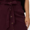 Shorts in velluto a coste a vita alta Vmcvilja