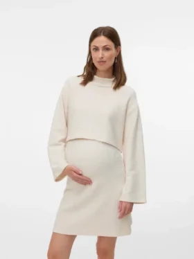 Top a collo alto dalla vestibilità regolare