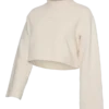 Top a collo alto dalla vestibilità regolare