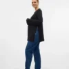 Top a collo alto dalla vestibilità regolare