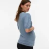 Top a collo rotondo dalla vestibilità regolare