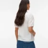Top a collo rotondo dalla vestibilità regolare