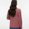 Top a collo rotondo dalla vestibilità regolare