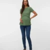 Top a collo rotondo dalla vestibilità regolare