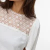 Top a collo rotondo dalla vestibilità regolare