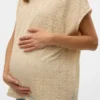 Top a collo rotondo dalla vestibilità regolare