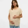 Top a collo rotondo dalla vestibilità regolare
