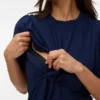 Top a collo rotondo dalla vestibilità regolare