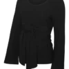 Top con scollo a U e vestibilità regolare