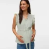 Top con scollo a V dalla vestibilità regolare