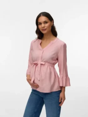 Top con scollo a V dalla vestibilità regolare