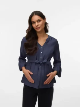 Top con scollo a V dalla vestibilità regolare