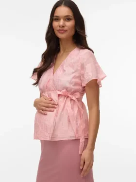 Top con scollo a V dalla vestibilità regolare