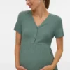 Top con scollo a V dalla vestibilità regolare