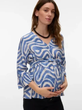Top con scollo a V dalla vestibilità regolare