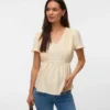 Top con scollo a V dalla vestibilità regolare