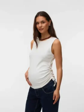 Top con scollo a V dalla vestibilità regolare