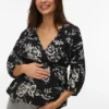 Top con scollo a V dalla vestibilità regolare