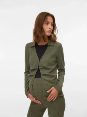 Top con scollo a V dalla vestibilità regolare