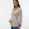 Top con scollo a V dalla vestibilità regolare