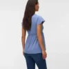 Top con scollo a V dalla vestibilità regolare