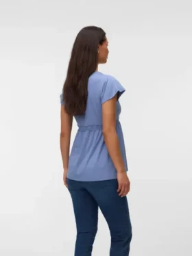 Top con scollo a V dalla vestibilità regolare