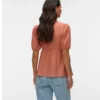 Top con scollo a V dalla vestibilità regolare