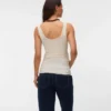 Top con scollo a V dalla vestibilità regolare