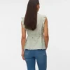Top con scollo a V dalla vestibilità regolare