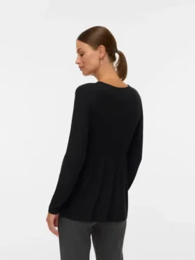 Top con scollo a V dalla vestibilità regolare