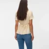 Top con scollo a V dalla vestibilità regolare