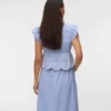 Top con scollo a V dalla vestibilità regolare