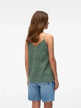 Top con scollo a V dalla vestibilità regolare