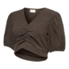 Top con scollo a V dalla vestibilità regolare