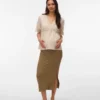 Top con scollo a V dalla vestibilità regolare