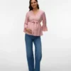 Top con scollo a V dalla vestibilità regolare