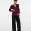 Top con scollo a V dalla vestibilità regolare
