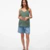 Top con scollo a V dalla vestibilità regolare