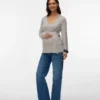 Top con scollo a V dalla vestibilità regolare