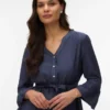 Top con scollo a V dalla vestibilità regolare